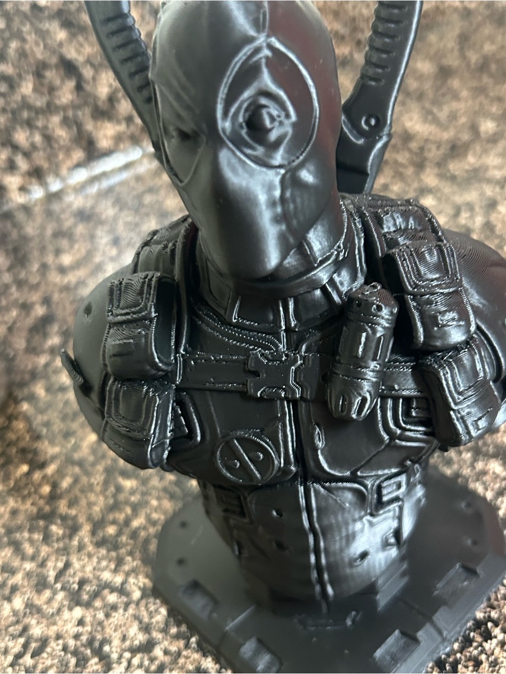 Black Tactical Smart Wearable Accessory - Unbranded